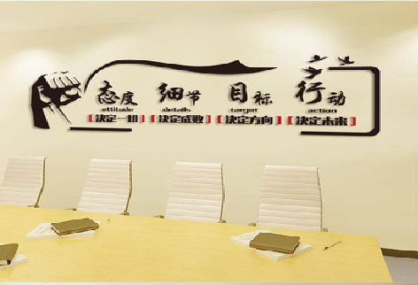 连江县企业文化墙主要展示什么？