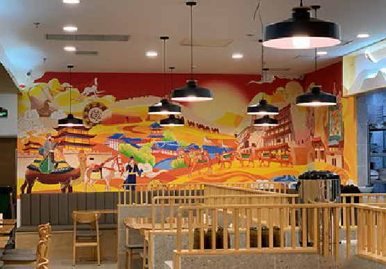 连江县商业空间彩绘介绍。