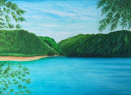 连江县在墙绘中，如何绘画绿水青山？